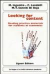 Looking for content. Reading practice materials for students of economics