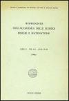 Rendiconto dell'Accademia delle scienze fisiche e matematiche. Serie IV. Vol. 51: Anno 1984.