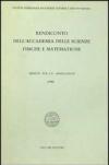 Rendiconto dell'Accademia delle scienze fisiche e matematiche. Serie IV. 55.Anno 1988