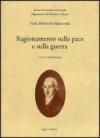 Ragionamento sulla pace e sulla guerra