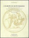 L' Europe de Montesquieu. Actes du Colloque (Genes, 26-29 mai 1993)