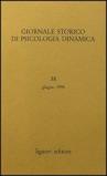 Giornale storico di psicologia dinamica. 38.