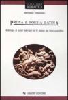 Prosa e poesia latina. Antologia di autori latini per la 4ª classe del Liceo scientifico
