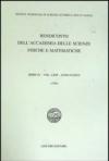 Rendiconto dell'Accademia delle scienze fisiche e matematiche. Serie IV. 63.Anno 1996