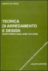 Teorica di arredamento e design. Scritti brevi dagli anni '50 ad oggi