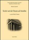 Scritti vari da Omero ad Arnobio