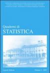 Quaderni di statistica (2007): 9