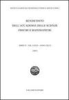 Rendiconto dell'Accademia delle scienze fisiche e matematiche. Serie IV. Vol. 74: 2007.