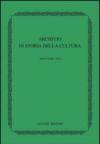 Archivio di storia della cultura (2010)