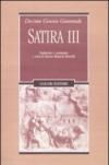 Satira III