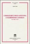 Immaturità psico-affettiva e matrimonio canonico