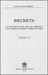 Decreta selecta inter ea quae anno 1997 prodierunt cura eiusdem apostolici tribunalis edita: 15