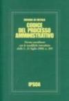 Codice del processo amministrativo. Le modifiche introdotte dalla Legge 21 luglio 2000 n. 205