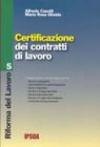 Certificazione dei contratti di lavoro