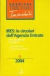 Ires. Le circolari dell'agenzia entrate