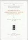Bibliografia delle edizioni giuridiche antiche in lingua italiana. Testi statutari e dottrinali dal 1470 al 1700: 1\2