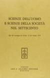 Scienze dell'uomo e scienze della società nel '700. Atti del Convegno (Torino, 27-28 ottobre 1978)