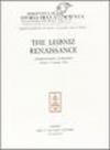 The Leibniz' Renaissance. International workshop (Firenze, 2-5 giugno 1986)