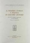 Il pensiero storico e politico di Giacomo Leopardi. Atti del 6º Convegno internazionale di studi leopardiani (Recanati, 9-11 settembre 1984)