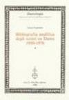 Bibliografia analitica degli scritti su Dante (1950-1970)