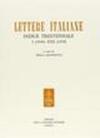 Lettere italiane. Indice trentennale 1949-1978