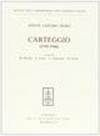 Carteggio (1735-1764)
