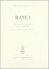 Ratio. Atti del 7º Colloquio internazionale (Roma, 9-11 gennaio 1992)