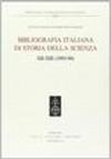 Bibliografia italiana di storia della scienza vol. 12-13: 1993-94