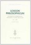 Lexicon philosophicum. Quaderni di terminologia filosofica e storia delle idee (8-9)