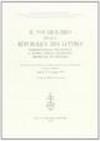 Il vocabolario della République des lettres. Terminologia filosofica e storia della filosofia. Problemi di metodo. Atti del Convegno internazionale (1996)