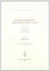 Lessico filosofico dei secoli XVII e XVIII. Sezione latina: 1\4