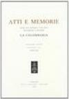 Atti e memorie dell'Accademia toscana di scienze e lettere «La Colombaria». Nuova serie: 67