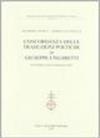 Concordanza delle traduzioni poetiche di Giuseppe Ungaretti. Concordanza, lista di frequenza, indici