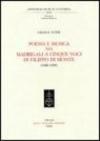 Poesia e musica nei madrigali a cinque voci di Filippo Di Monte (1580-1595)