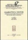 Giambattista Venturi. Scienziato, ingegnere, intellettuale fra età dei lumi e classicismo