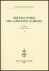 Per una storia del concetto di mente