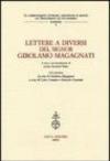 Lettere a diversi del signor Girolamo Magagnati