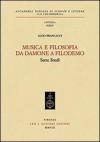 Musica e filosofia da Damone a Filodemo. Sette studi