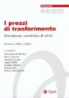 I prezzi di trasferimento. Determinanti e metodologie di calcolo