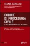 Codice di procedura civile e leggi complementari a tutela dell'impresa. 2012