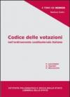 Codice delle votazioni nell'ordinamento costituzionale italiano