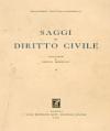 Saggi di diritto civile