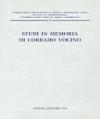 Studi in memoria di Corrado Vocino