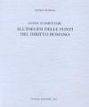 Guida elementare all'esegesi delle fonti del diritto romano