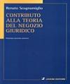 Contributo alla teoria del negozio giuridico