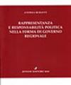 Rappresentanza e responsabilità politica nella forma di governo regionale