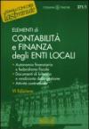 Elementi di contabilità e finanza degli enti locali