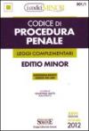 Codice di procedura penale e leggi complementari. Ediz. minor