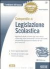 Compendio di legislazione scolastica