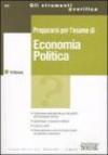 Prepararsi per l'esame di Economia Politica: Costruzione esplicata dei più noti grafici dell'economia politica - Questionari a risposta multipla - Esercizi ... pensiero economico (Strumenti di verifica)